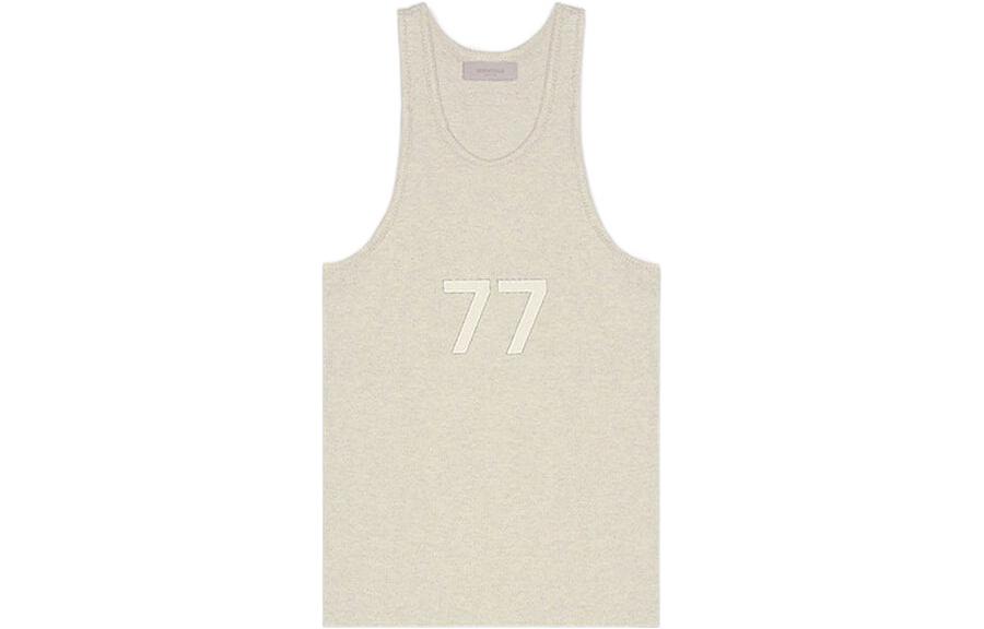 Детская майка Fear of God Essentials Kids Waffle Knit Tank Top (бежевая)