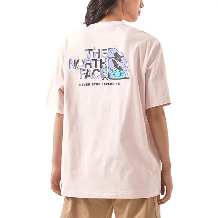 THE NORTH FACE T Shirt Unisex Pink