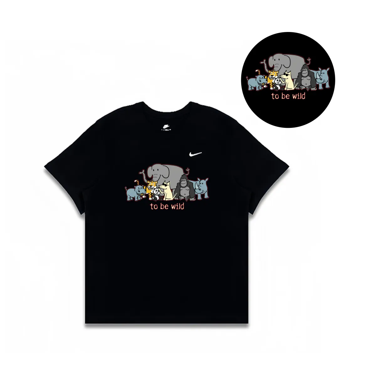 Nike Sportswear T Shirt Men's Black