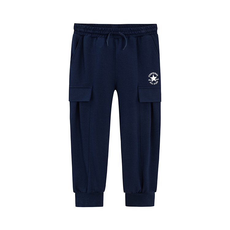 Детские штаны Converse Logo Pants (синие)