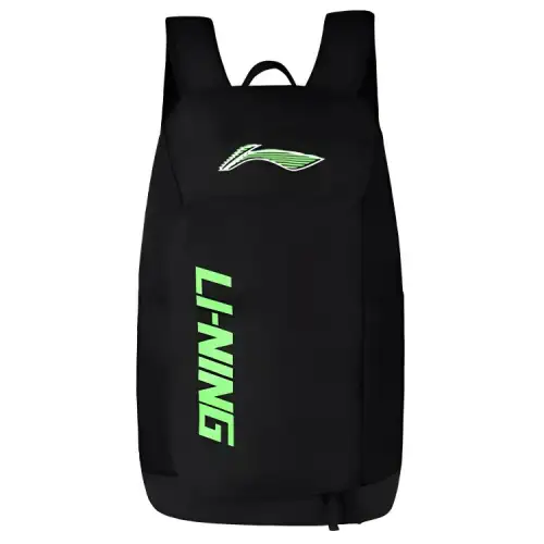 Li Ning Polyester Backpack Regular Kids' Black