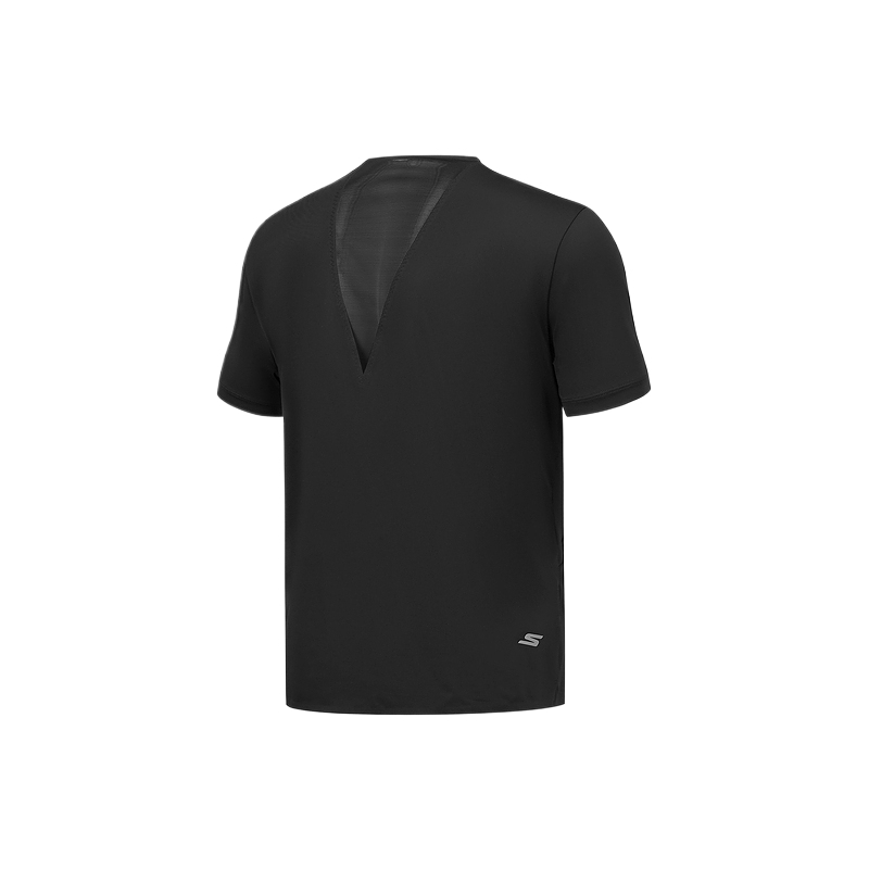 Skechers Comfortable Sports Collection T Shirt Women’s Carbon Black 0018