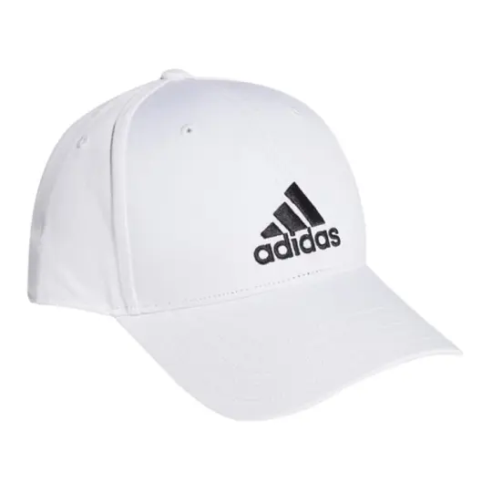adidas Cotton Baseball Cap White