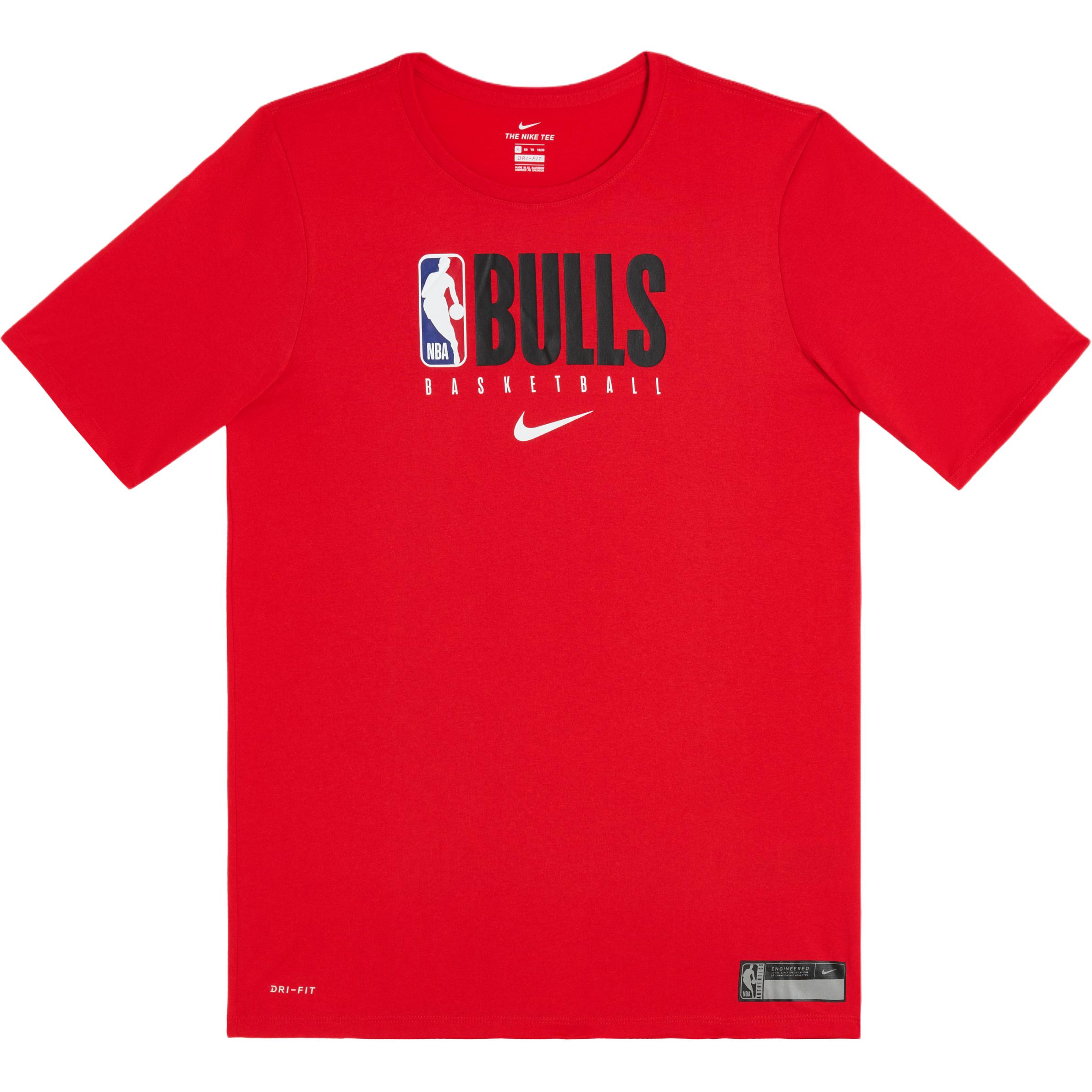 Детская футболка Nike x NBA (красная)