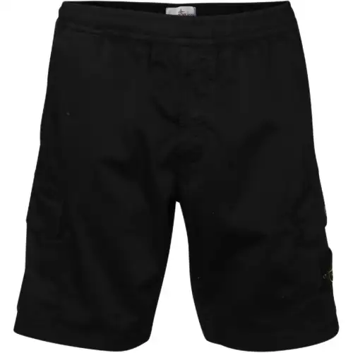 STONE ISLAND Compass Badge Knee Length Cargo Shorts