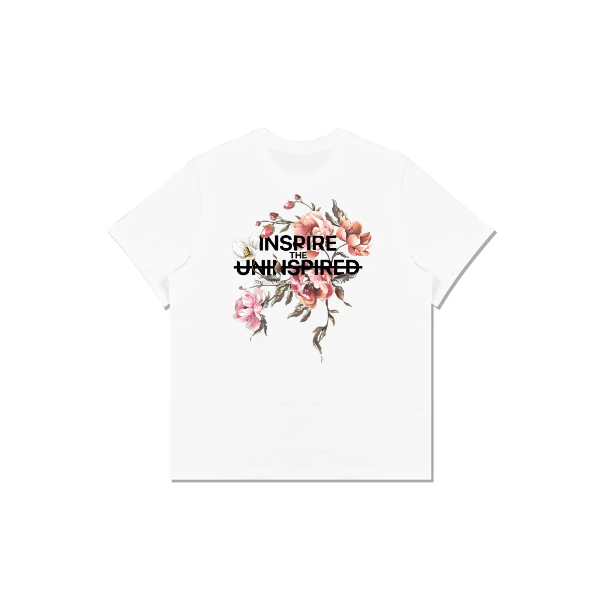 Nike T-Shirts Men's White Crew Neck Straight Fit
