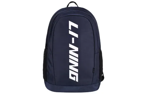 Li Ning Polyester Backpack Unisex Blue