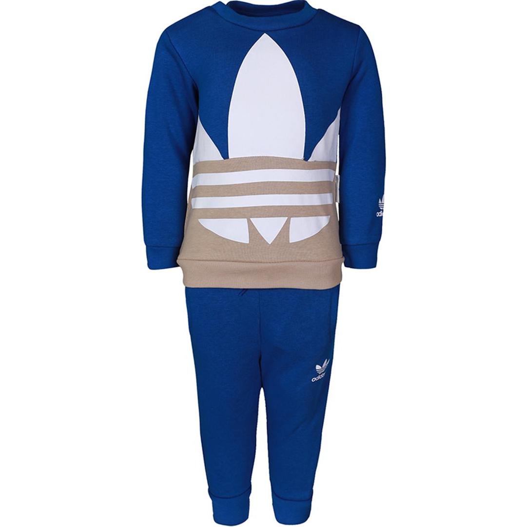 Мужской спортивный костюм adidas originals (сине-белый)