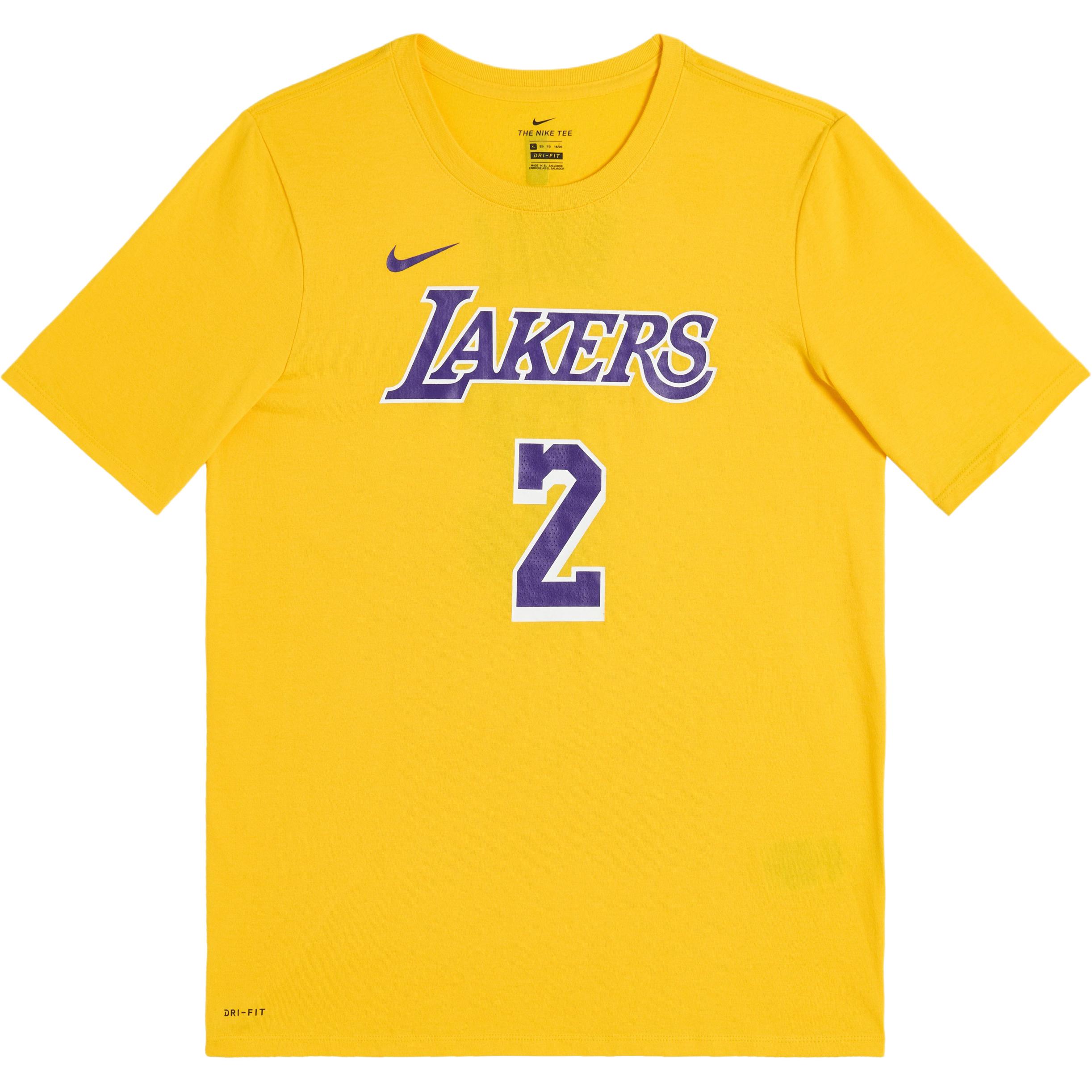 Детская футболка Nike x NBA (желтая)