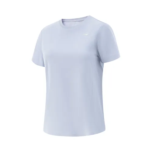 Li Ning Fitness Series T Shirt Women's Frost Blue