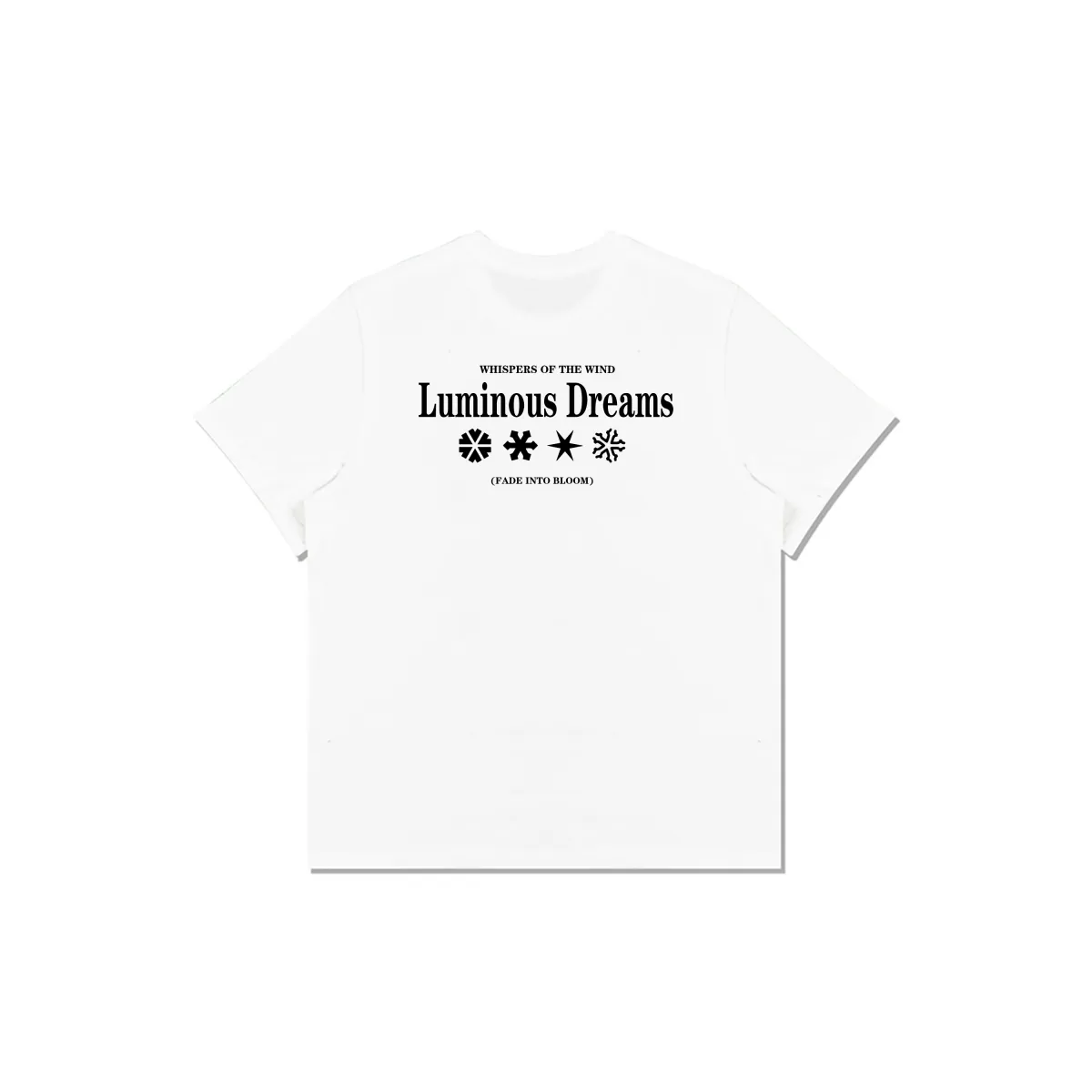 Nike T-Shirts Men's White Crew Neck Straight Fit