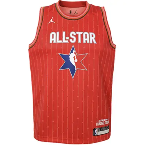 Nike Children's set, quick dry breathable basketball sports football uniform, laundry basket, red basketball uniform, for teenagers