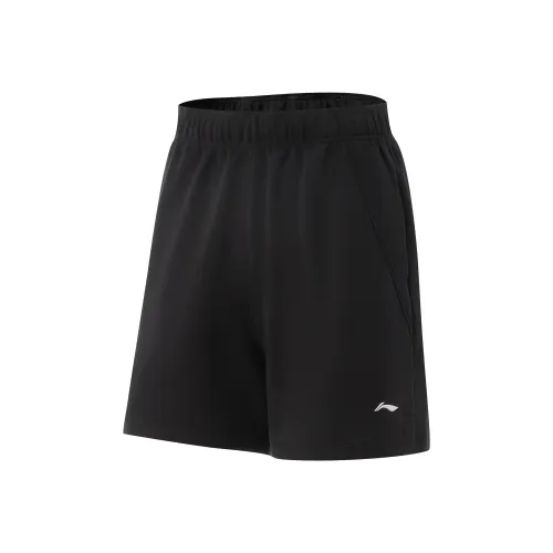 Li Ning Fitness Series Casual Shorts Women's Black