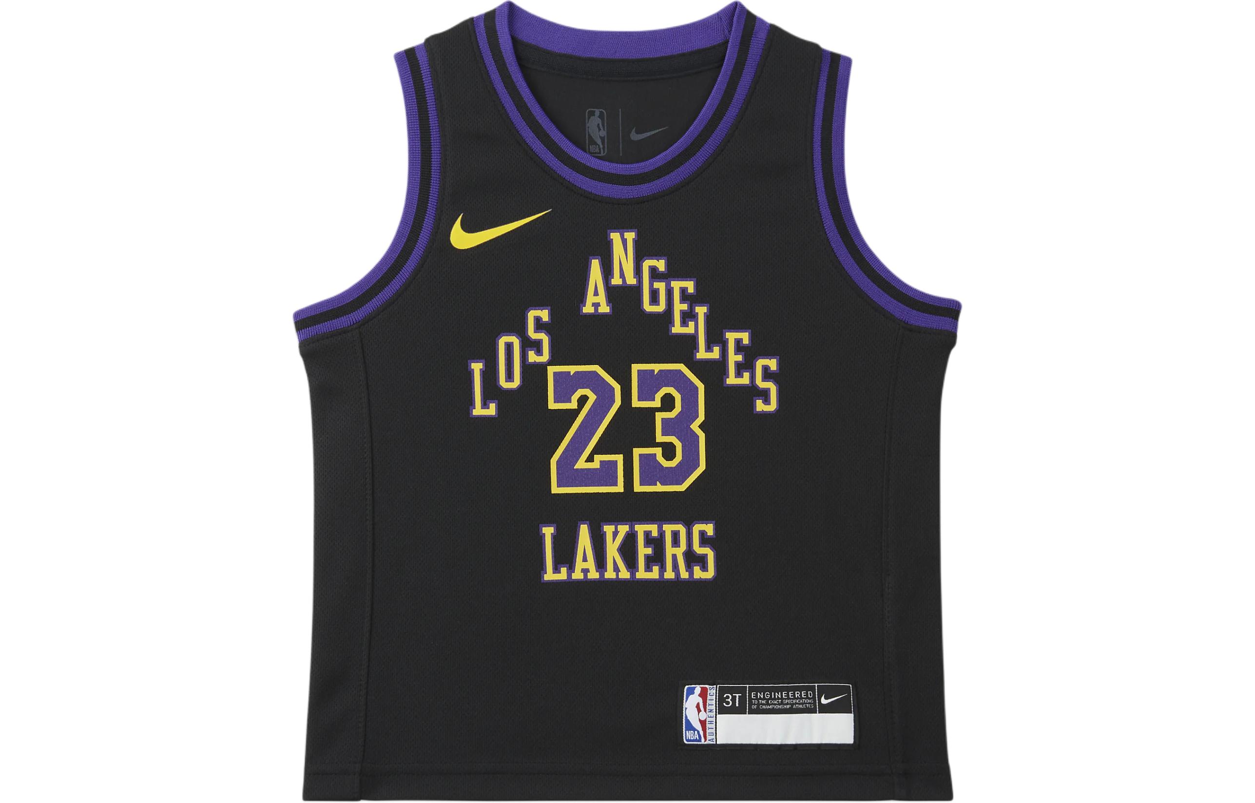 Мужская футболка Nike Los Angeles Lakers (черная)