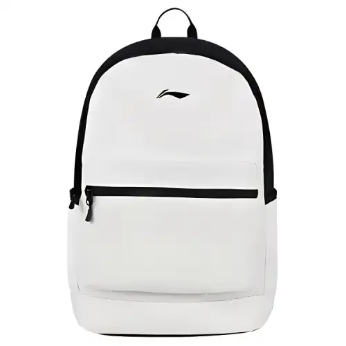 Li Ning Polyester Kids Bag Regular Unisex Ecru