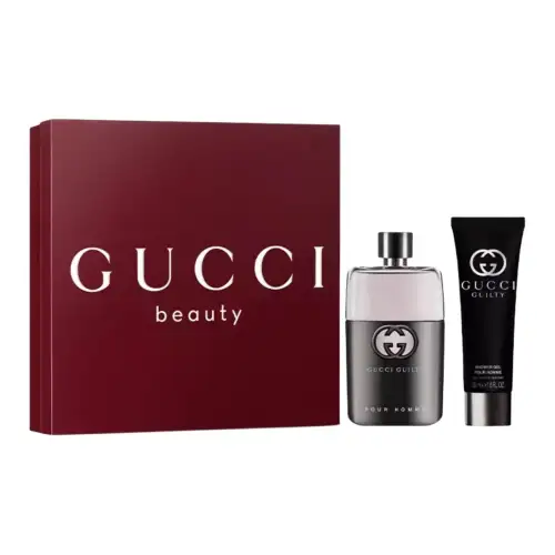 GUCCI Gucci, perfume, deodorant, shower gel, gift box, wooden set, woody notes