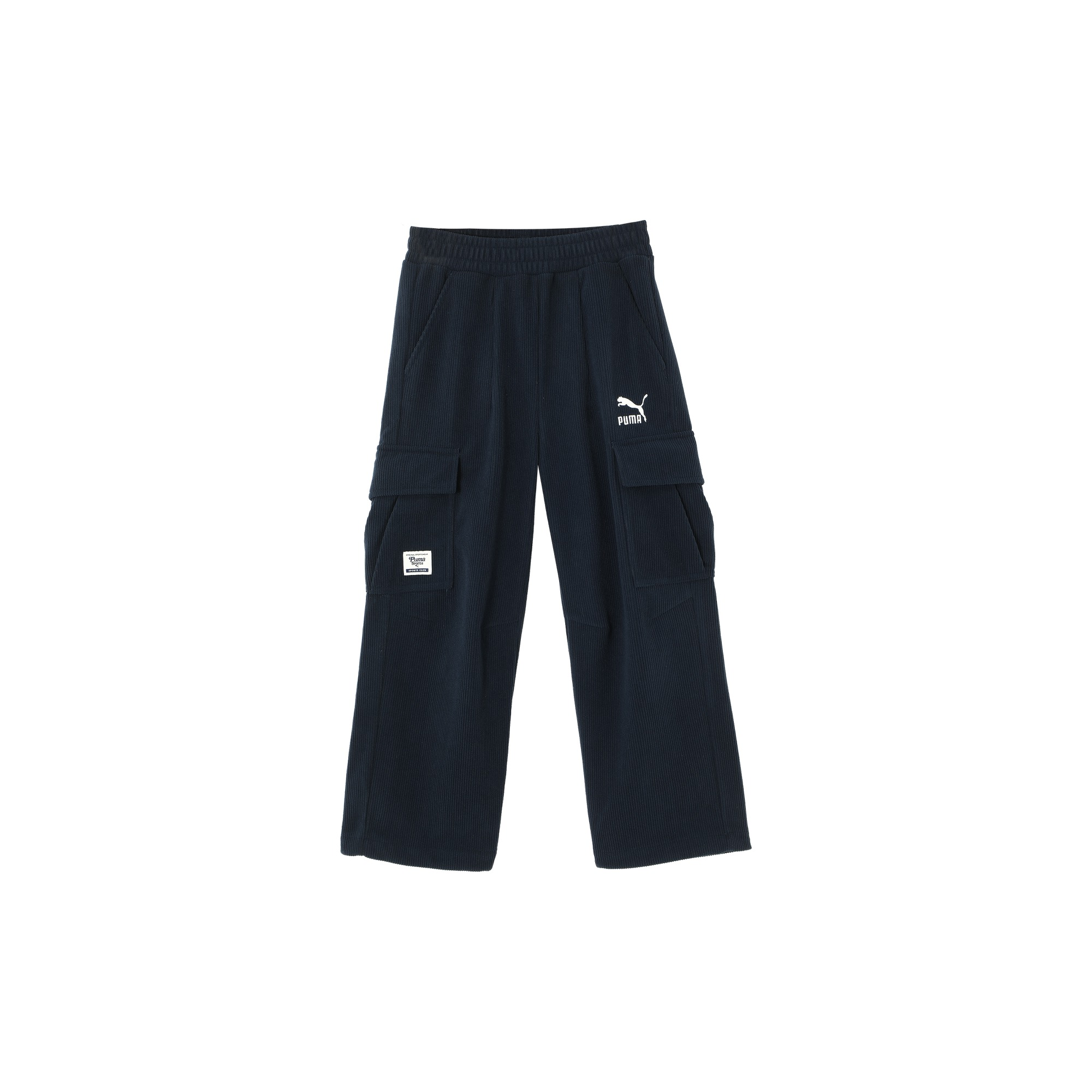 Мужские штаны PUMA Cargo Straight-Leg (темно-синие)