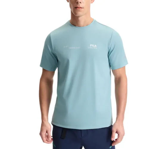FILA CYCLING T Shirt Men's Stones Blue