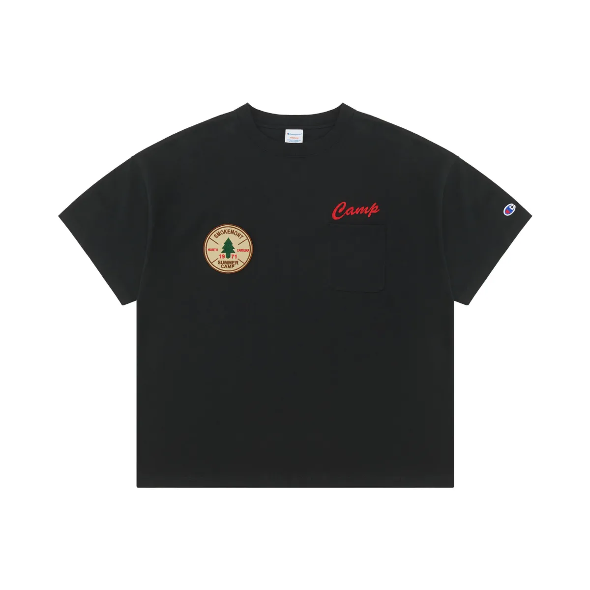 Champion T-Shirts Men's Crew Neck Moderate Straight Fit