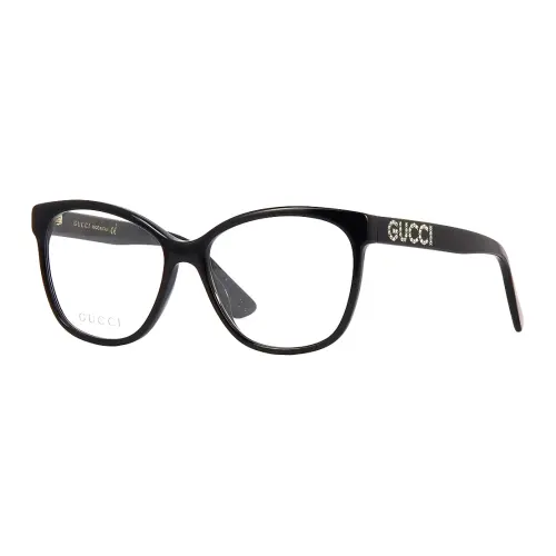 GUCCI Plate Butterfly Eyeglass Frames Women's