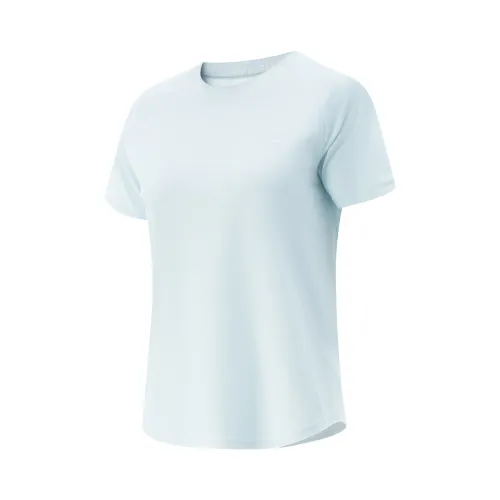 Li Ning Running Collection T Shirt Women's Cloud Porcelain Blue