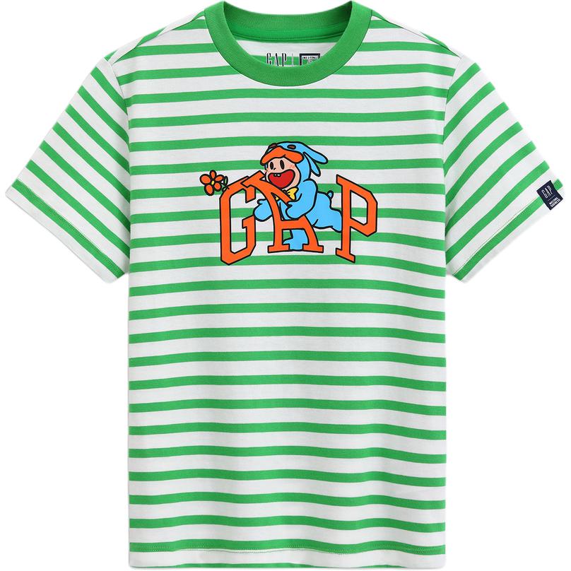 Детская футболка GAP × MTSS Tlogo (белая)