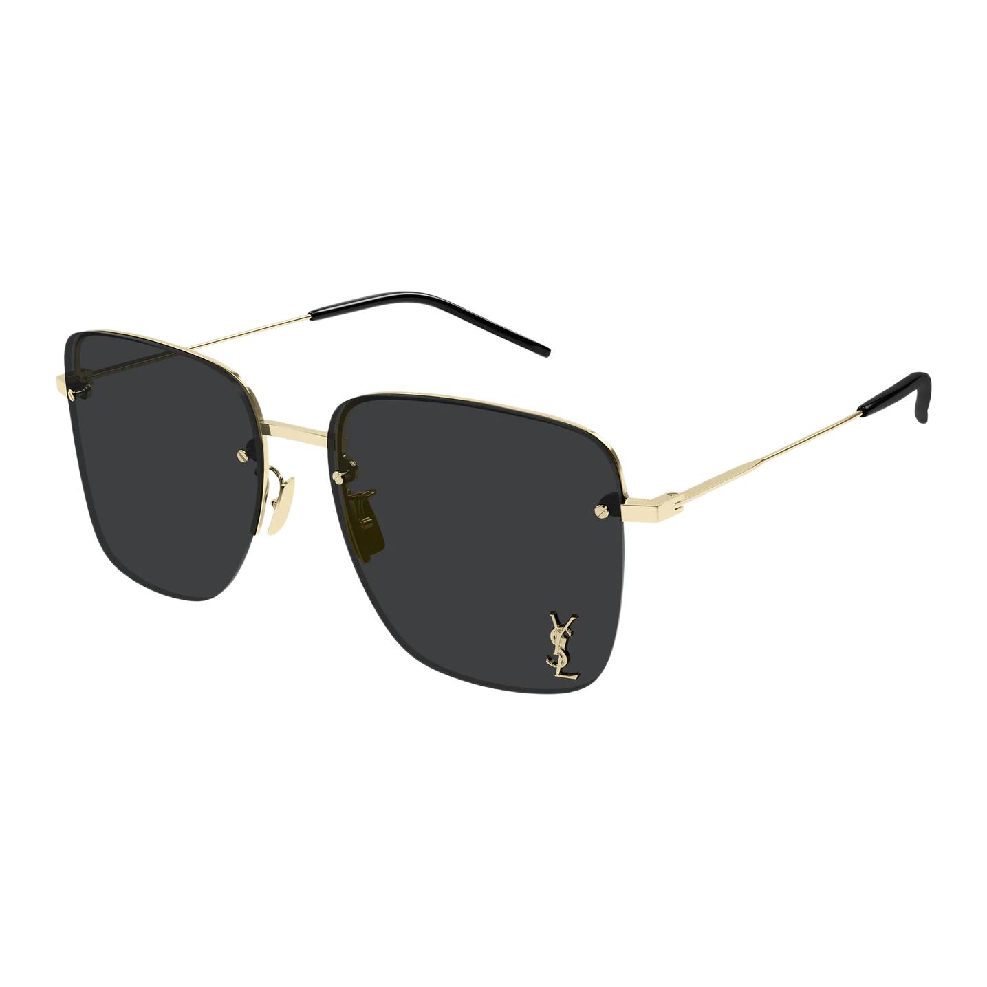 Солнцезащитные очки SAINT LAURENT (золотистые)