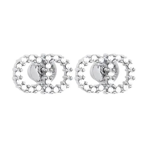 DIOR Earrings Women's Silver