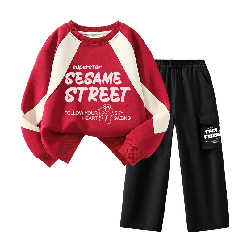 Спортивный костюм SESAME STREET (черный) — фото 5