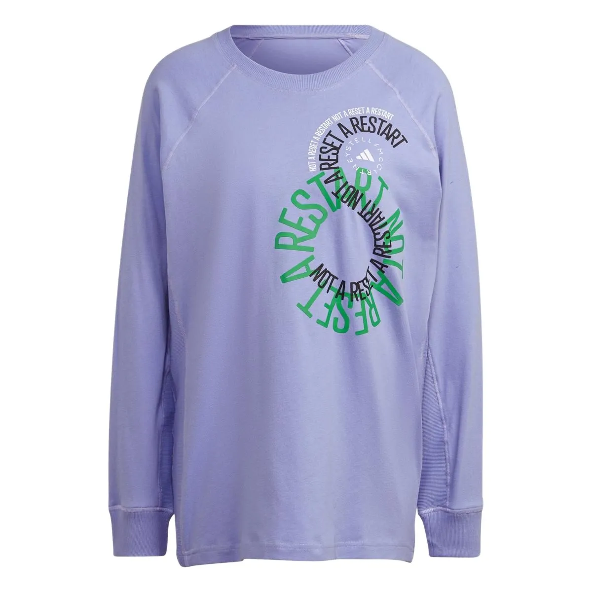 Adidas x Stella McCartney T Shirt Unisex Glossy Finish Purple