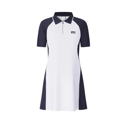 FILA Athletics Tennis Short Sleeved Dress Women's RD Royal Blue NV