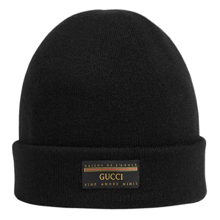 GUCCI Patch Logo Beanie