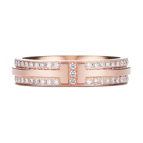 TIFFANY & CO. 18K Rose Gold Rings Unisex