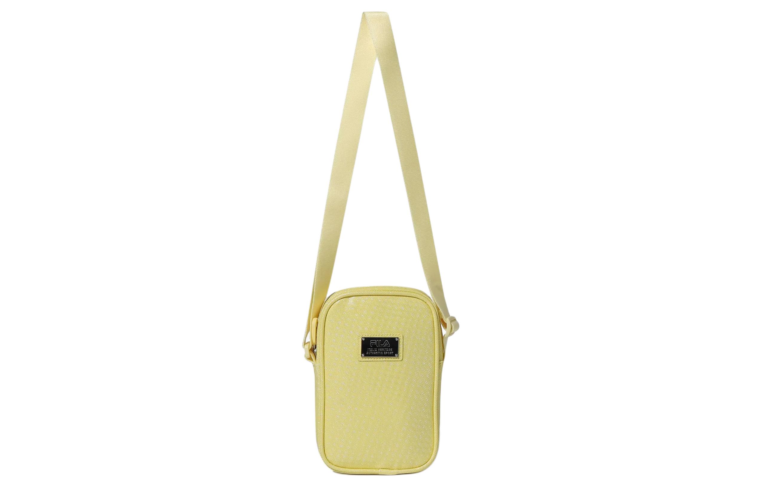 FILA KIDS Polyester Crossbody Bags Mini Unisex Light Yellow