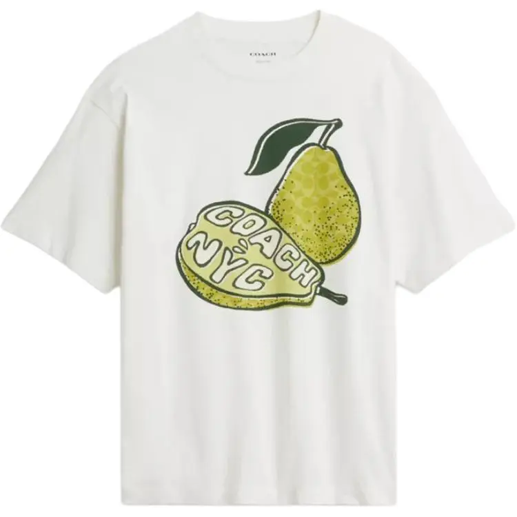 COACH SS25 T Shirt Men's White