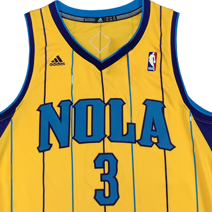 Adidas Hornets Basketball Jersey Unisex Yellow