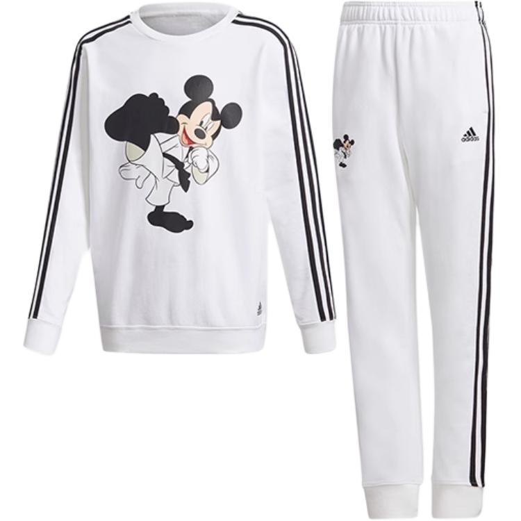 Детский костюм adidas x Disney (белый)