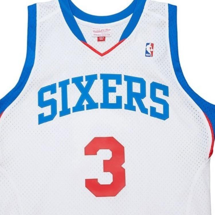 Mitchell Ness x NBA Philadelphia 76ers Basketball Jersey Men’s White