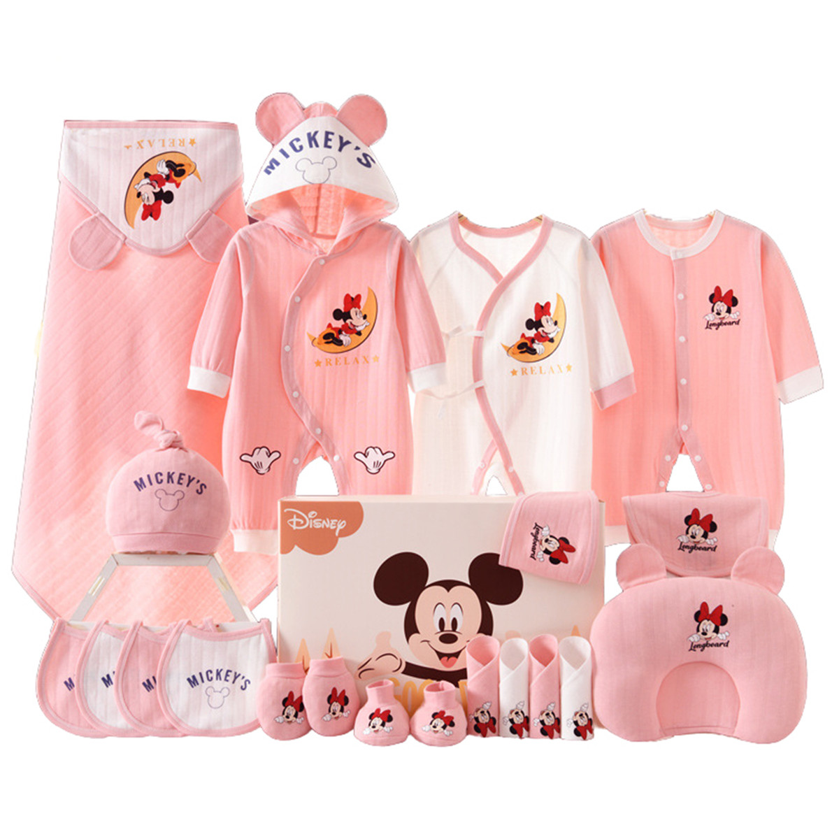 Disney Disney, gift box for early age, comfortable set for new born