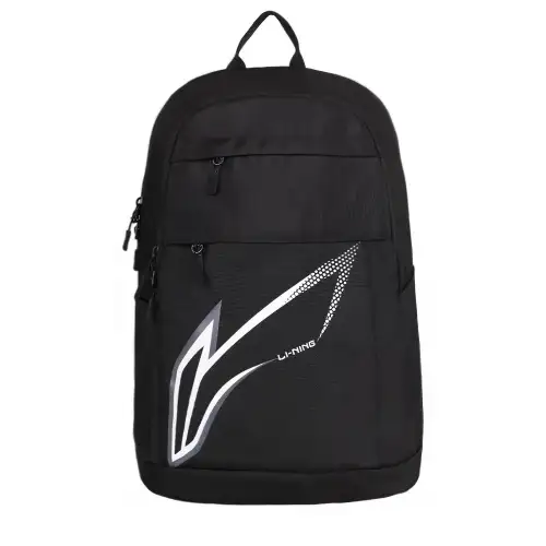 Li Ning Polyester Backpack Regular Unisex Black
