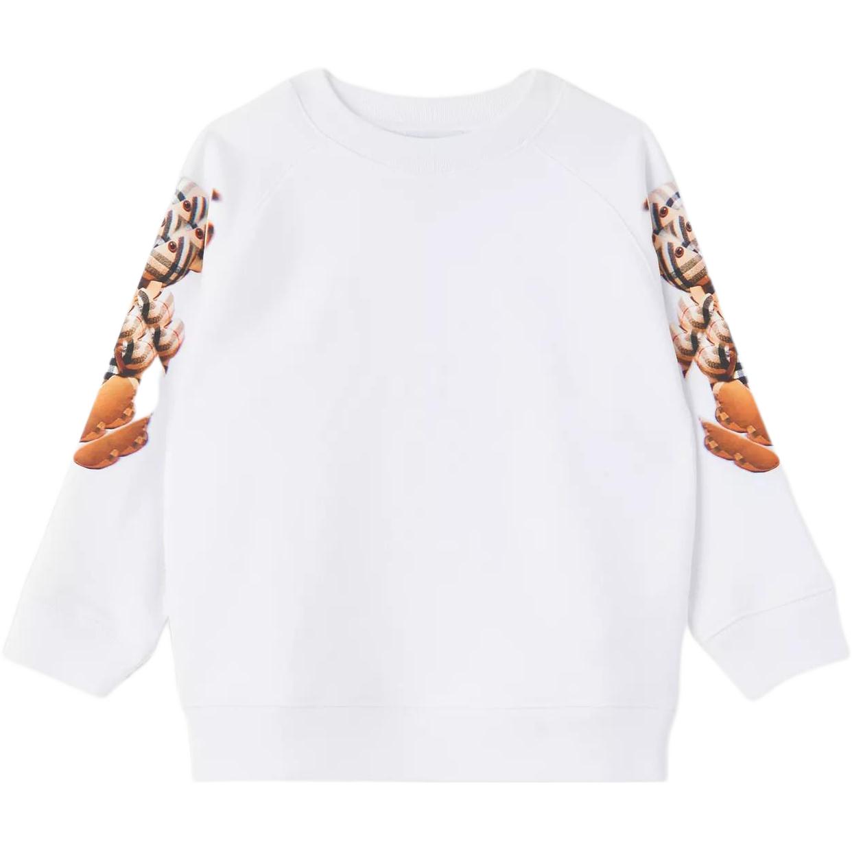 Женское худи Burberry SS22 (белое)