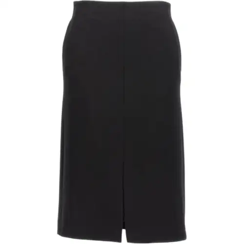 KARL LAGERFELD / Karl Lagerfeld Jeans High Waist Midi Pencil Skirt
