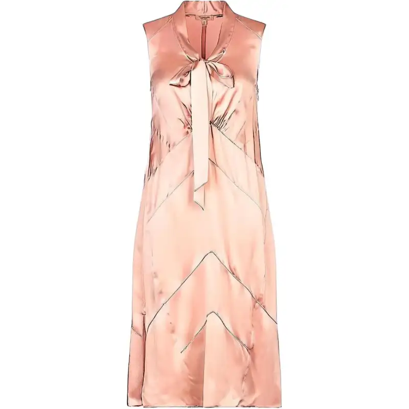 Burberry Sleeveless Dress Women's Pink