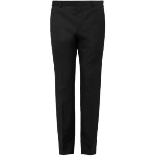 PRADA Casual Pants Men's Black Moderate Straight Fit Pants