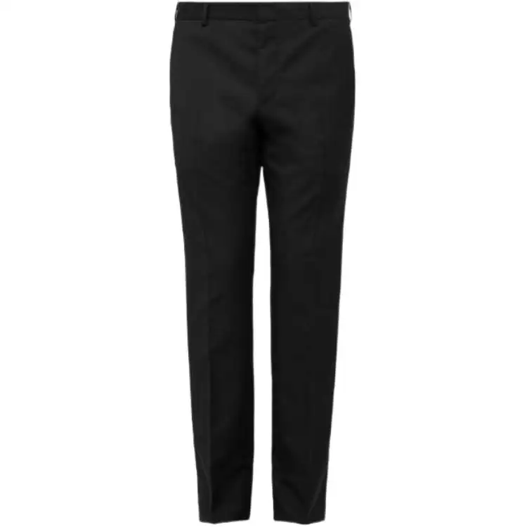 PRADA Casual Pants Men's Black Moderate Straight Fit Pants