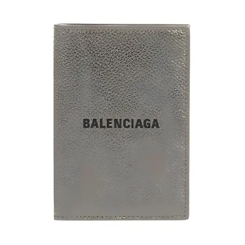 Balenciaga Calfskin Wallet Women's Gray
