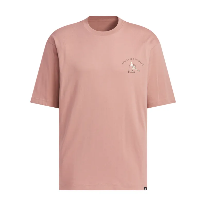 Adidas Sportswear T Shirt Men's Warm Earth Umber