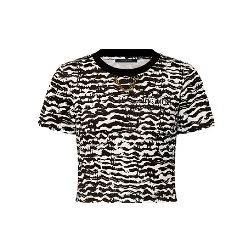 LOUIS VUITTON Ink Tiger Crop Top