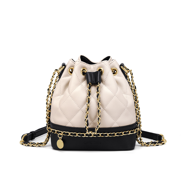 CinvaiKrose Cow Leather With Synthetic Leather Shoulder Bag, Crossbody Bag Small Women's Multicolor