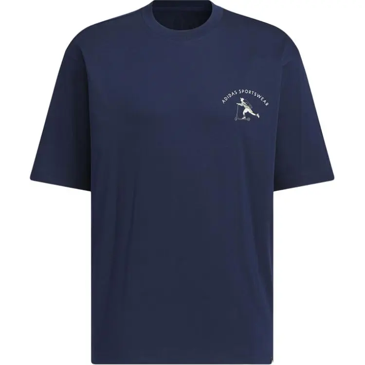 Adidas T Shirt Men's Dark Indigo